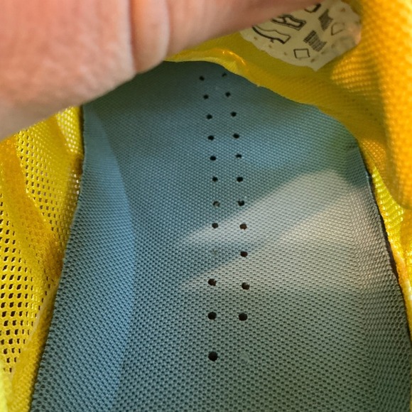 Lands' End Water Sport Sneaker Women 11B Yellow Upper Mesh Athletic Lace Up 1374 - Picture 16 of 16